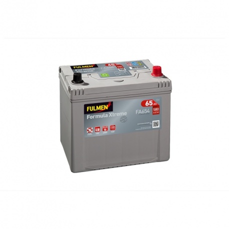 Batterie voiture Fulmen FA654 12V 65Ah 580A Batterie voiture Fulmen FA654 12V 65Ah 580A