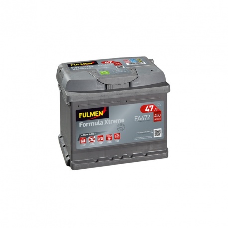 Batterie voiture Fulmen FA472 12V 47Ah 450A Batterie voiture Fulmen FA472 12V 47Ah 450A