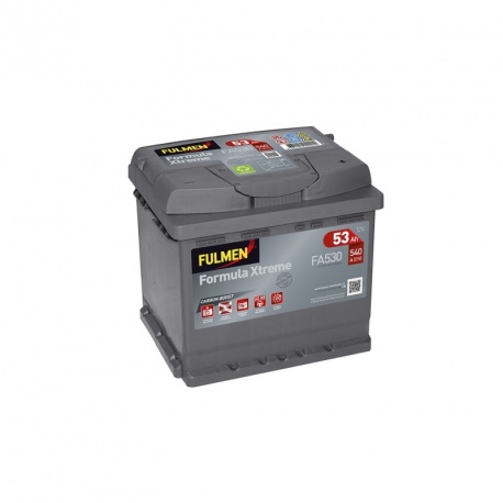 Batterie voiture Fulmen FA530 12V 53Ah 540A Batterie voiture Fulmen FA530 12V 53Ah 540A