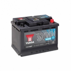 Batterie AGM Yuasa YBX9027 12V 60Ah 680A AGM Start Stop Plus Battery