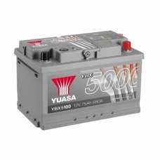 Batterie Yuasa YBX5100 12V 75Ah 680A Silver High Performance Battery