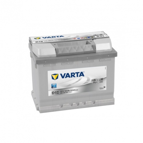 Batterie Varta Silver Dynamic D15 12V 63AH 610A Batterie Varta Silver Dynamic D15 12V 63AH 610A