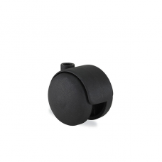 Roulettes pour mobiliers / polypropylène noir